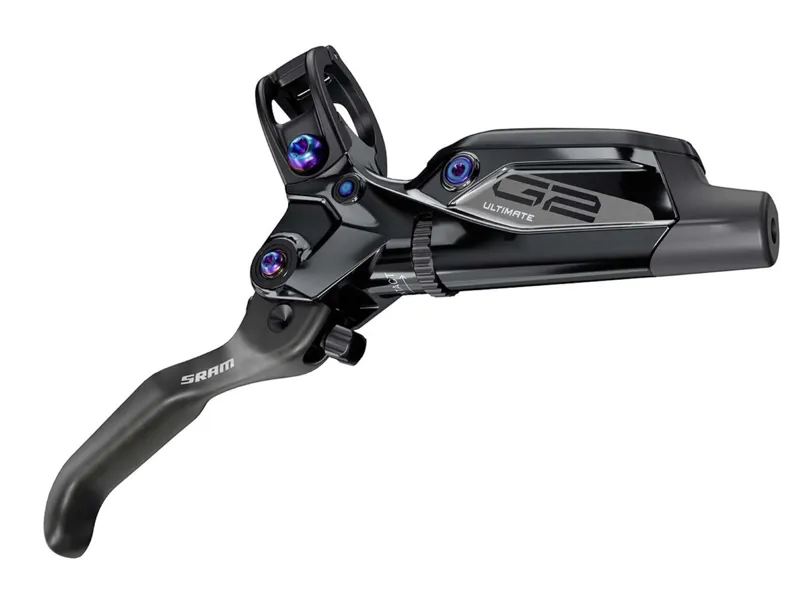 Sram G2 Ultimate Rear Disc Brake with Carbon Lever/Rainbow Hardware Reach Swinglink includes MMX Clamp Rotor/Bracket Sold Separately A2 2000mm Black